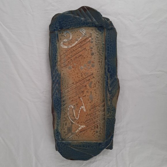 Larry Spears Other - RARE -Larry Spears Nashville Indiana Pottery Wall Hanging/Tray - 17"